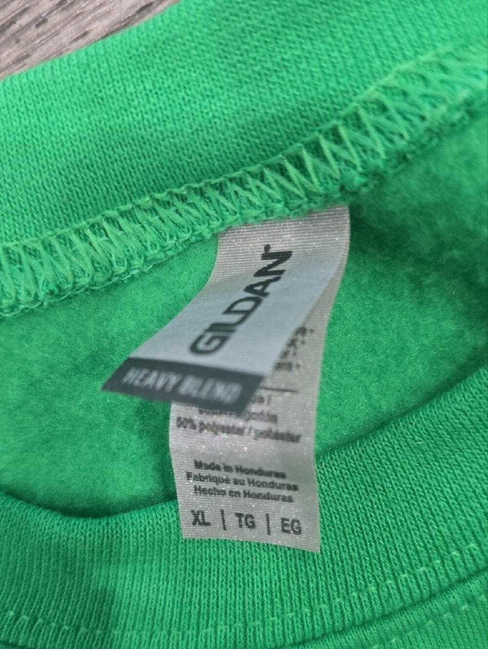 Gildan Kelly Green Heavy Blend Philadelphia Eagles Sweatshirt Sz XL - Picture 5 of 9